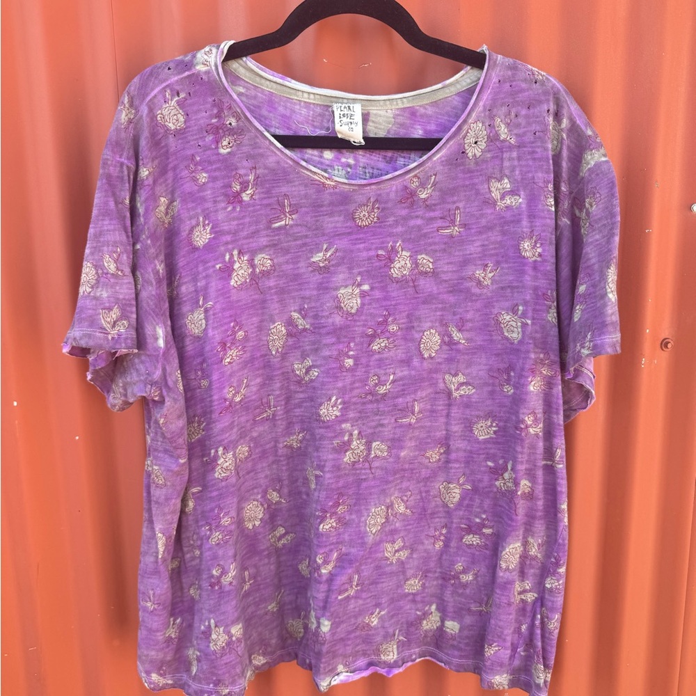 Magnolia Pearl Block Print Tee